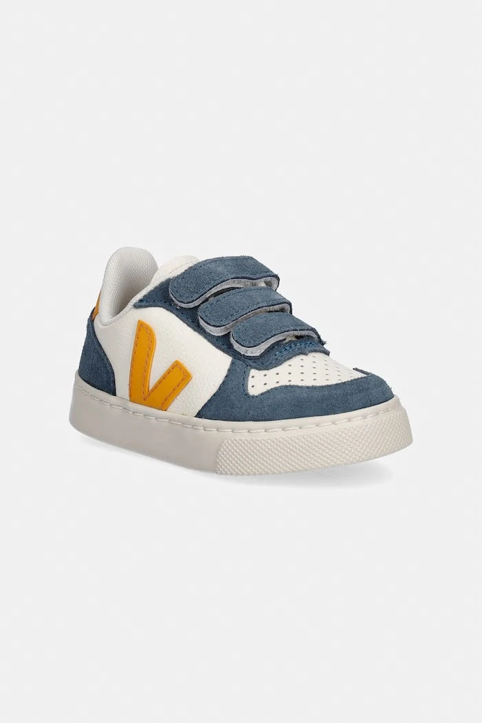 Veja Small V-10 маратонки за деца от кожа