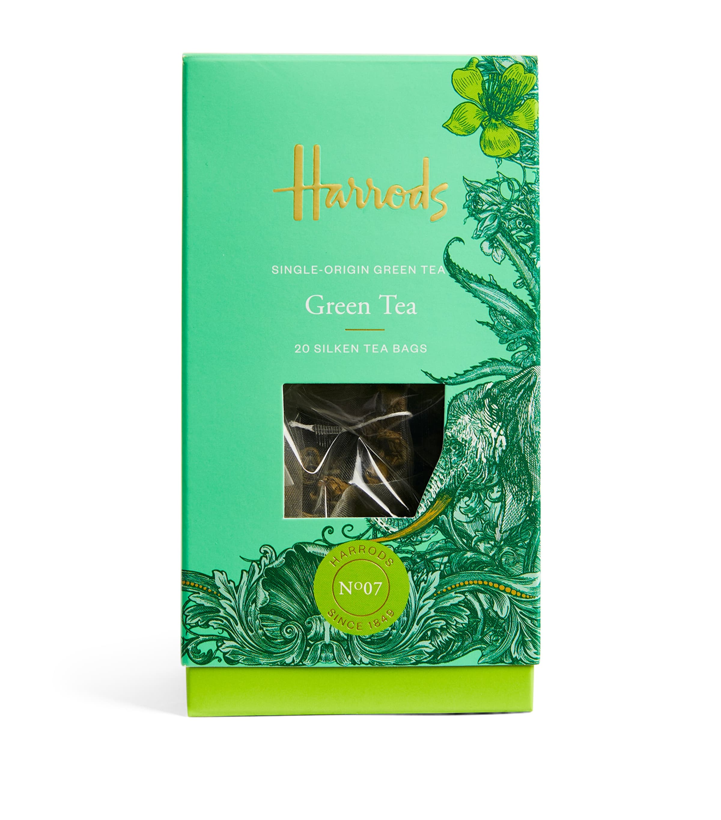 Harrods Green Tea Bags (20 Tea Bags)
