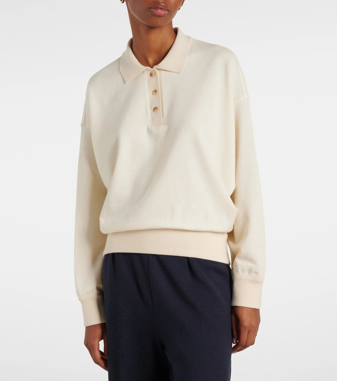 Loro Piana - سترة بولو من الكشمير Cocooning