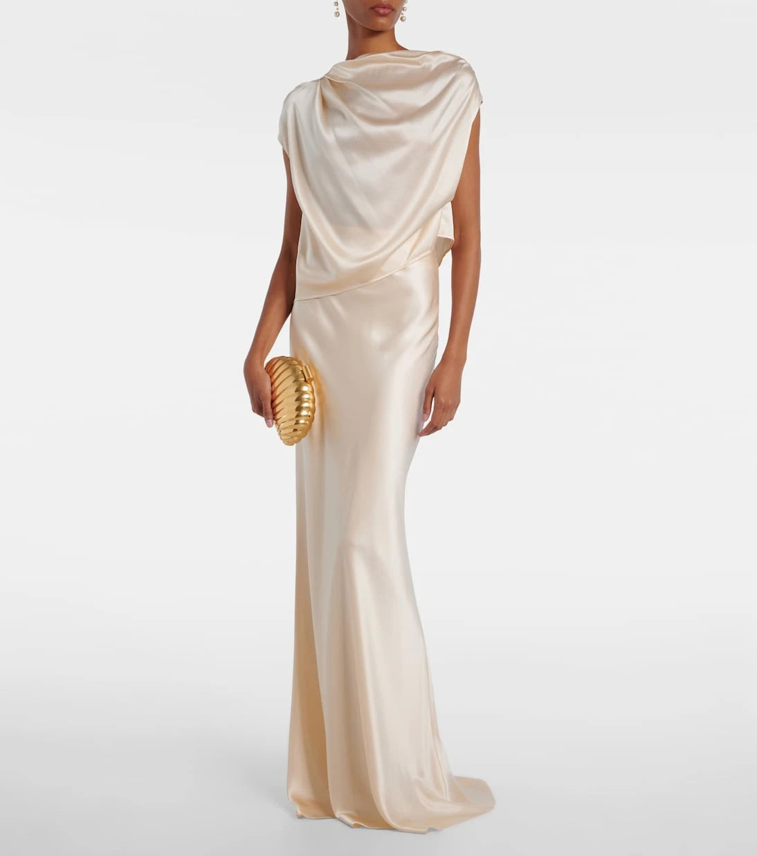 The Sei - Silk satin maxi skirt