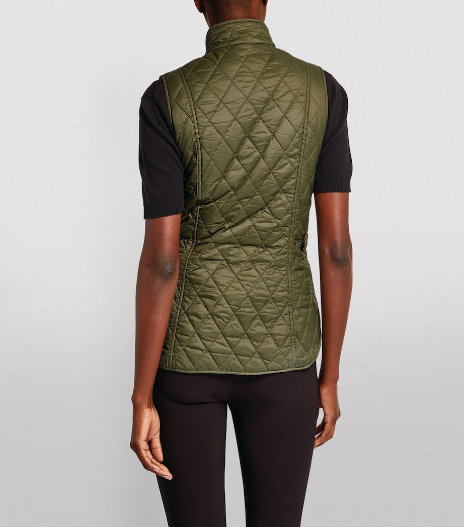 Barbour Green Quilted Otterburn Gilet