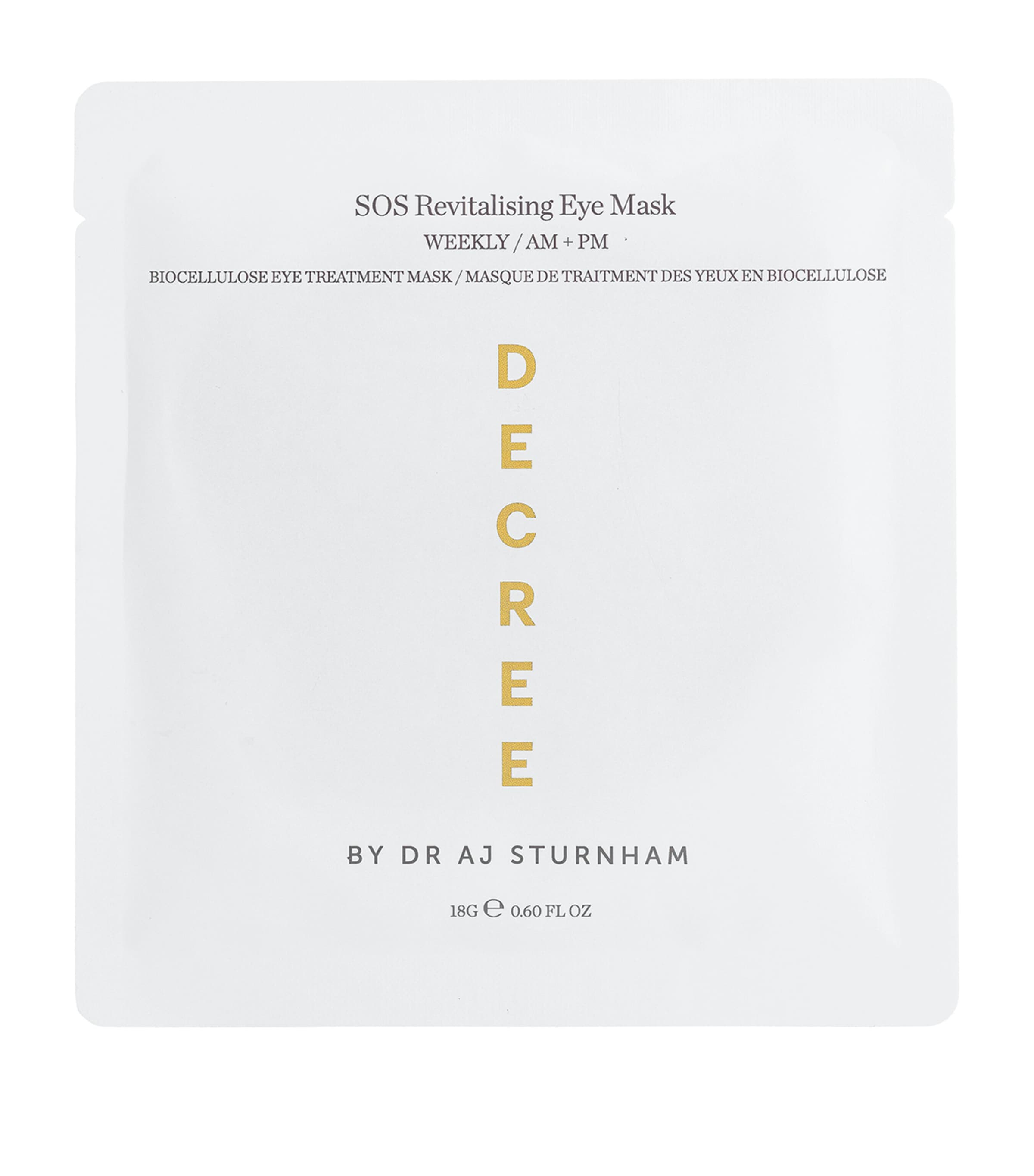 Decree SOS Revitalising Eye Mask (18g)