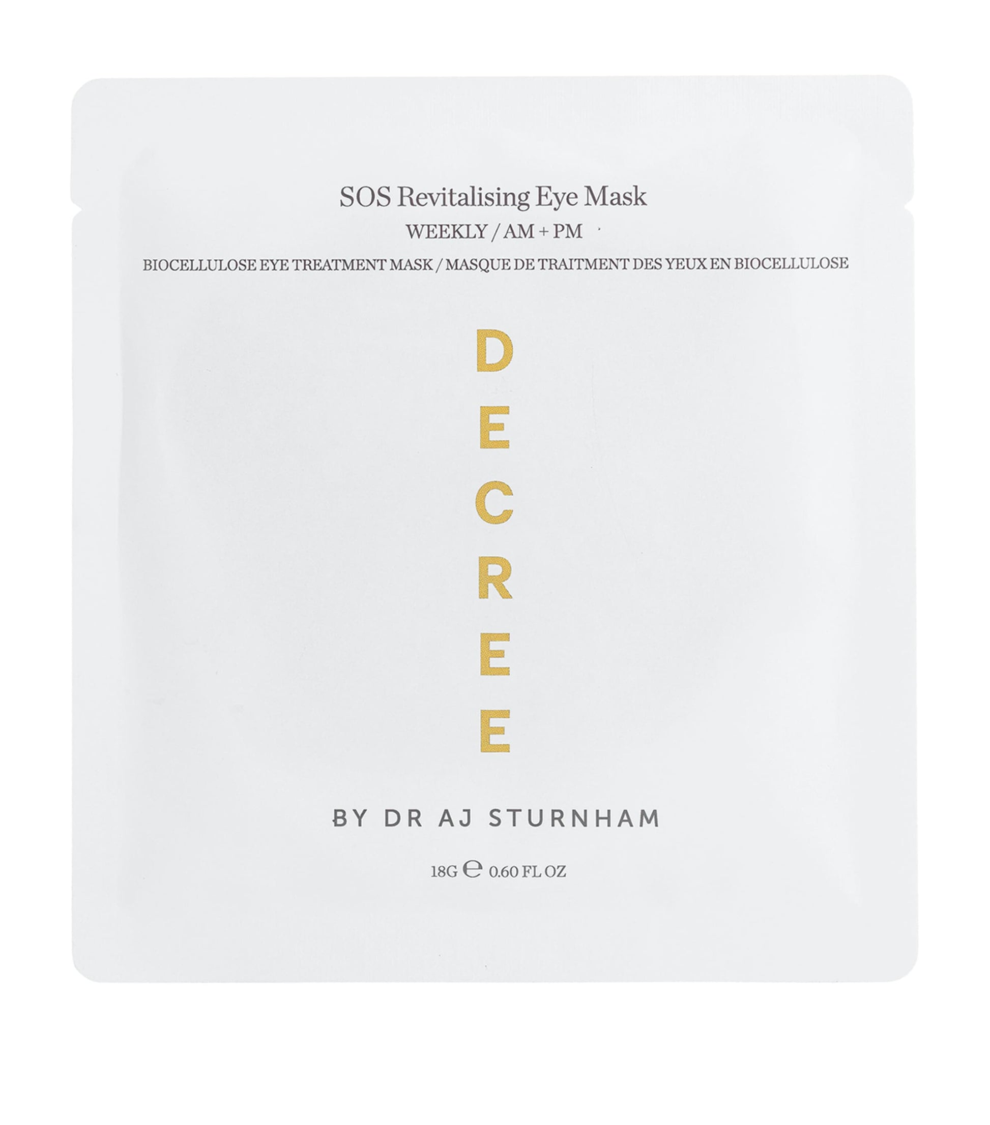 Decree SOS Revitalising Eye Mask (18g)