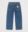 Cherry-Embellished Straight Jeans (4-8 Years)