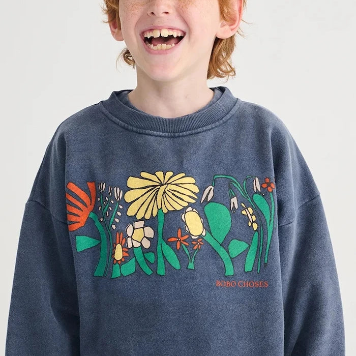 Детски памучен суичър Bobo Choses Color Herbalist