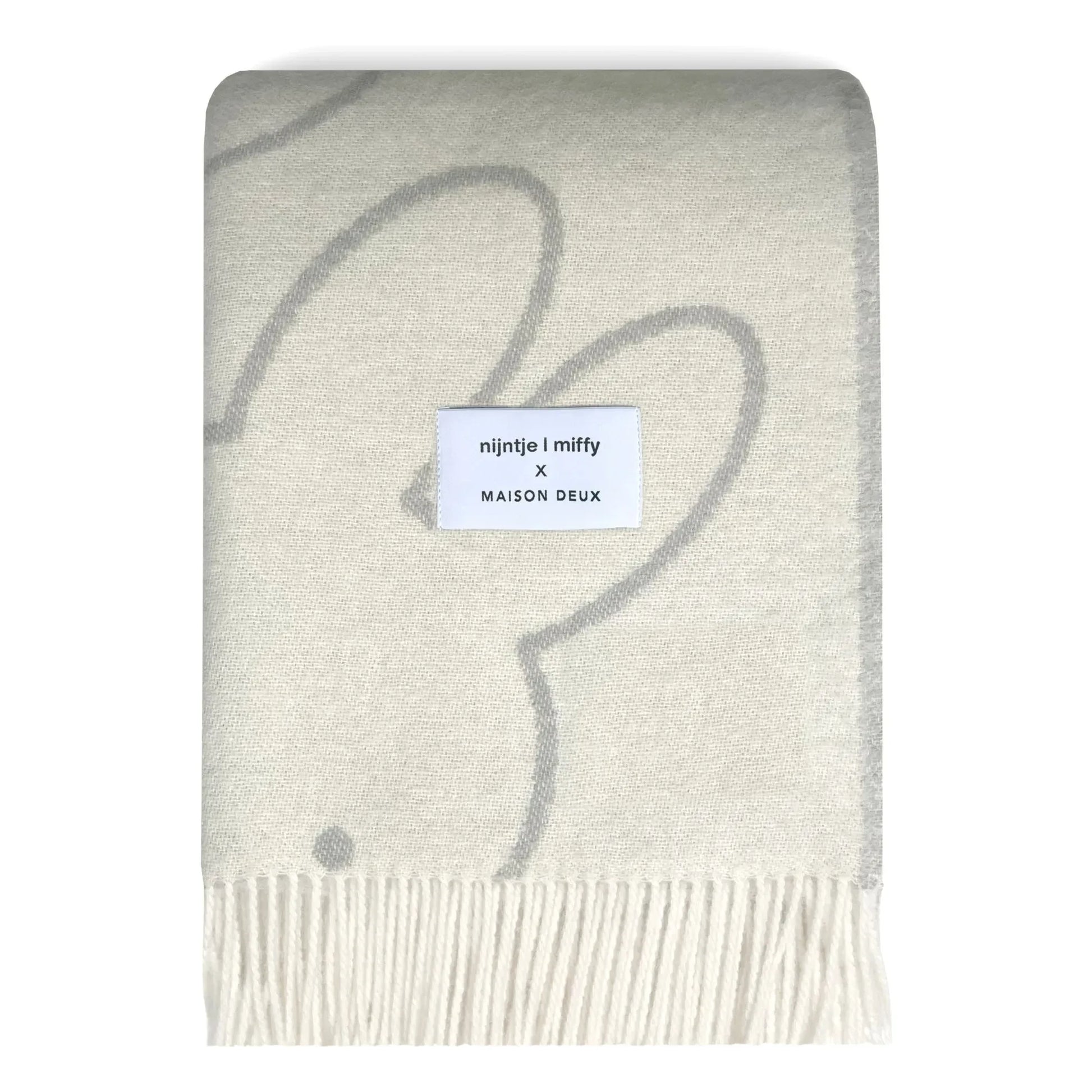 Maison Deux - Miffy Throw | Cream