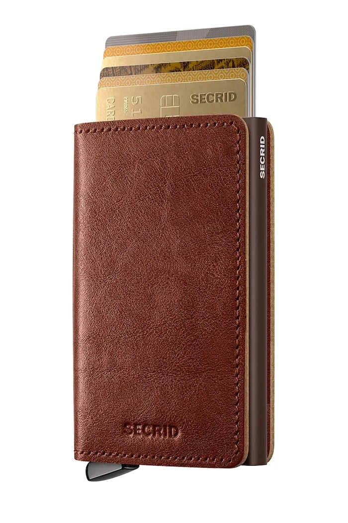 Кожен портфейл Secrid BASCO