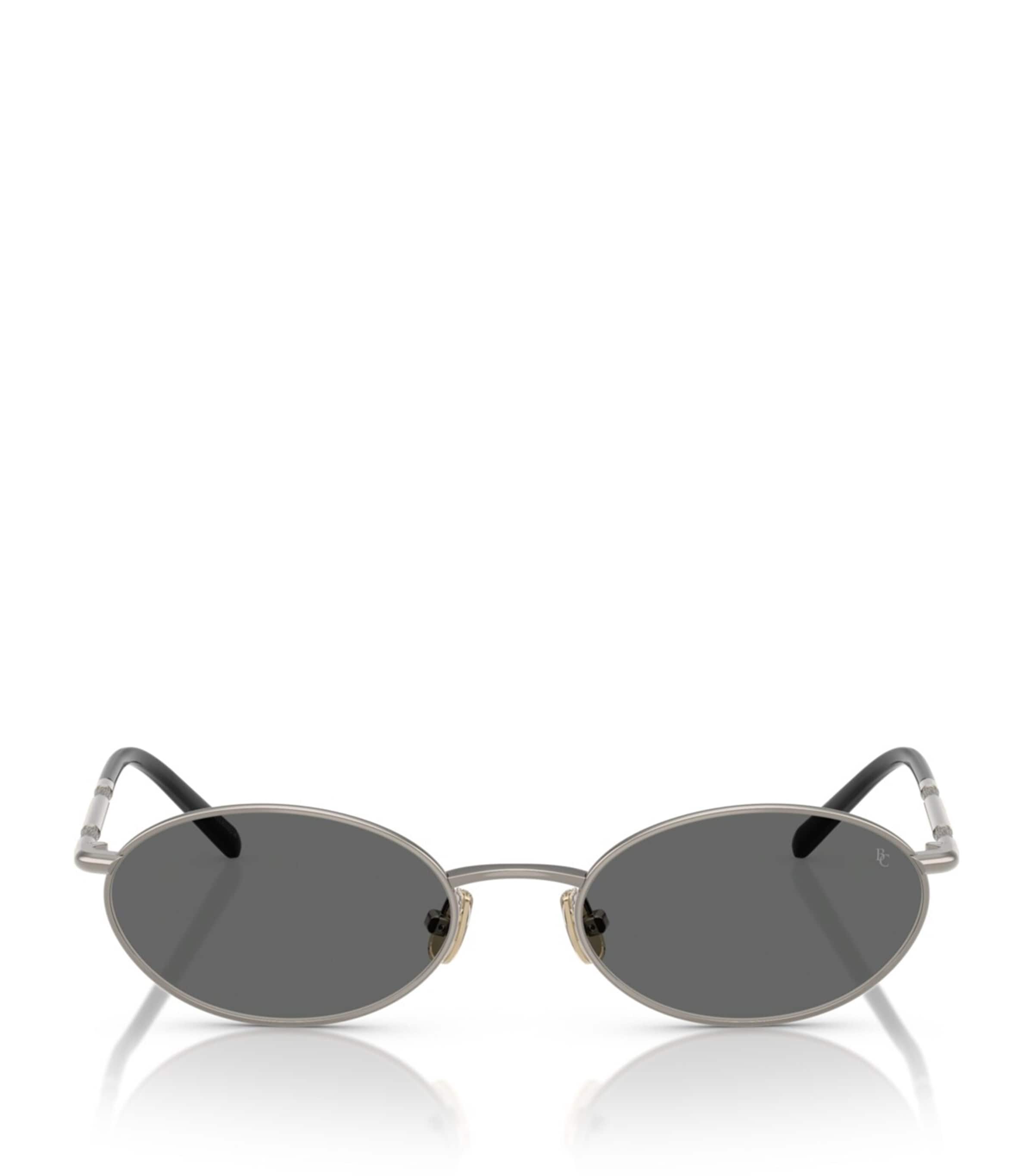 Brunello Cucinelli Silver Acetate Sunglasses