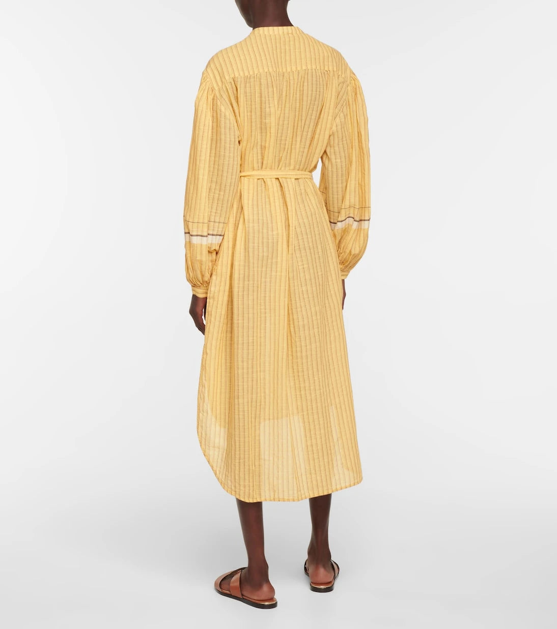 Ulla Johnson - Rabea striped cotton midi dress