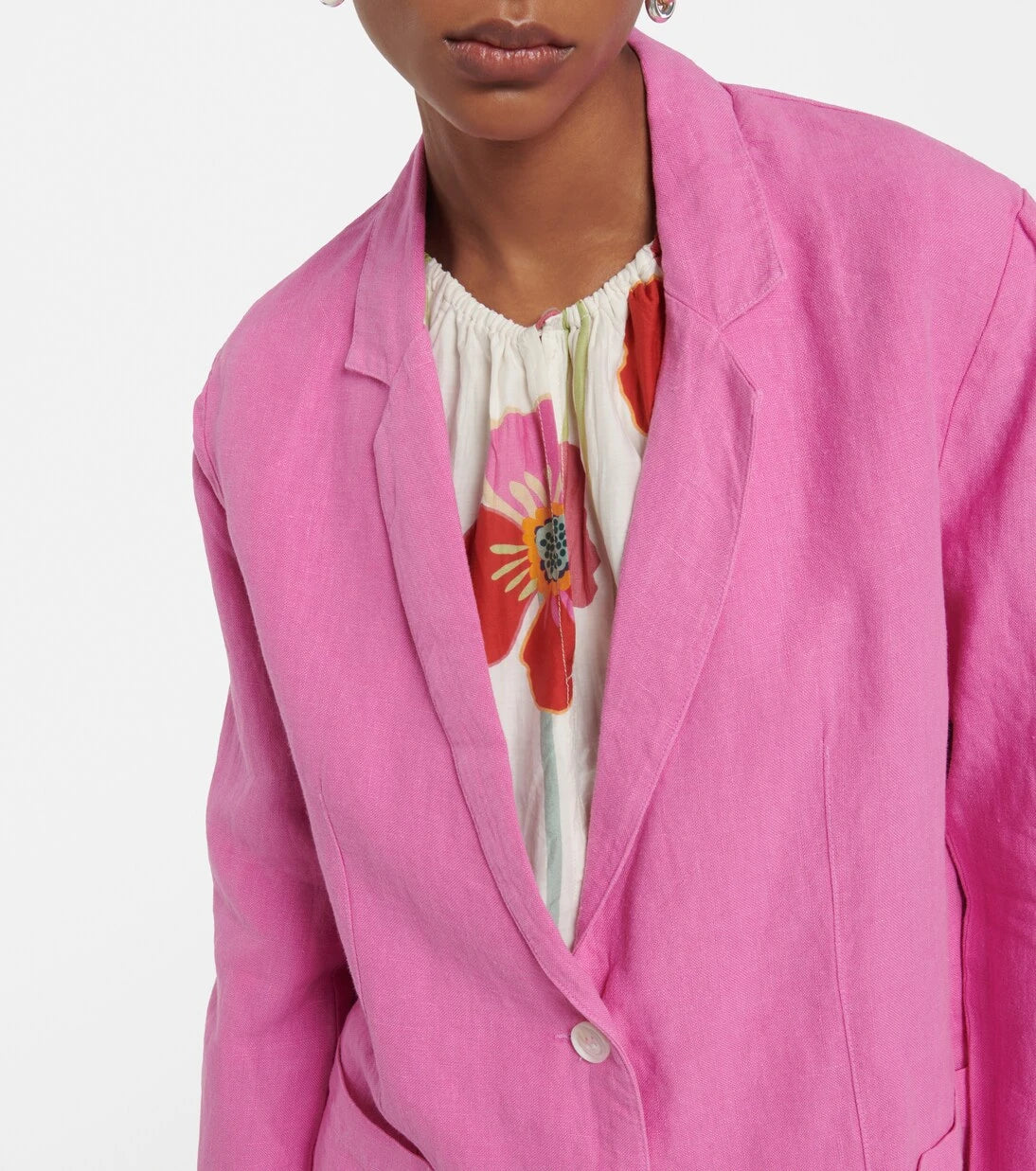 Velvet - Cassie linen blazer
