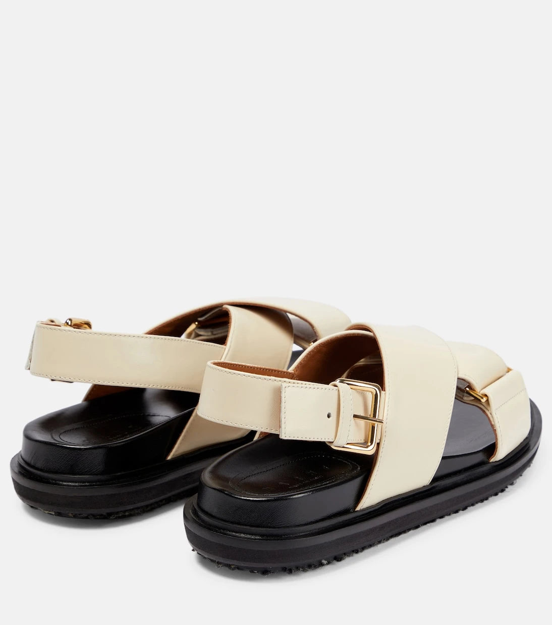 Marni - Fussbett leather sandals