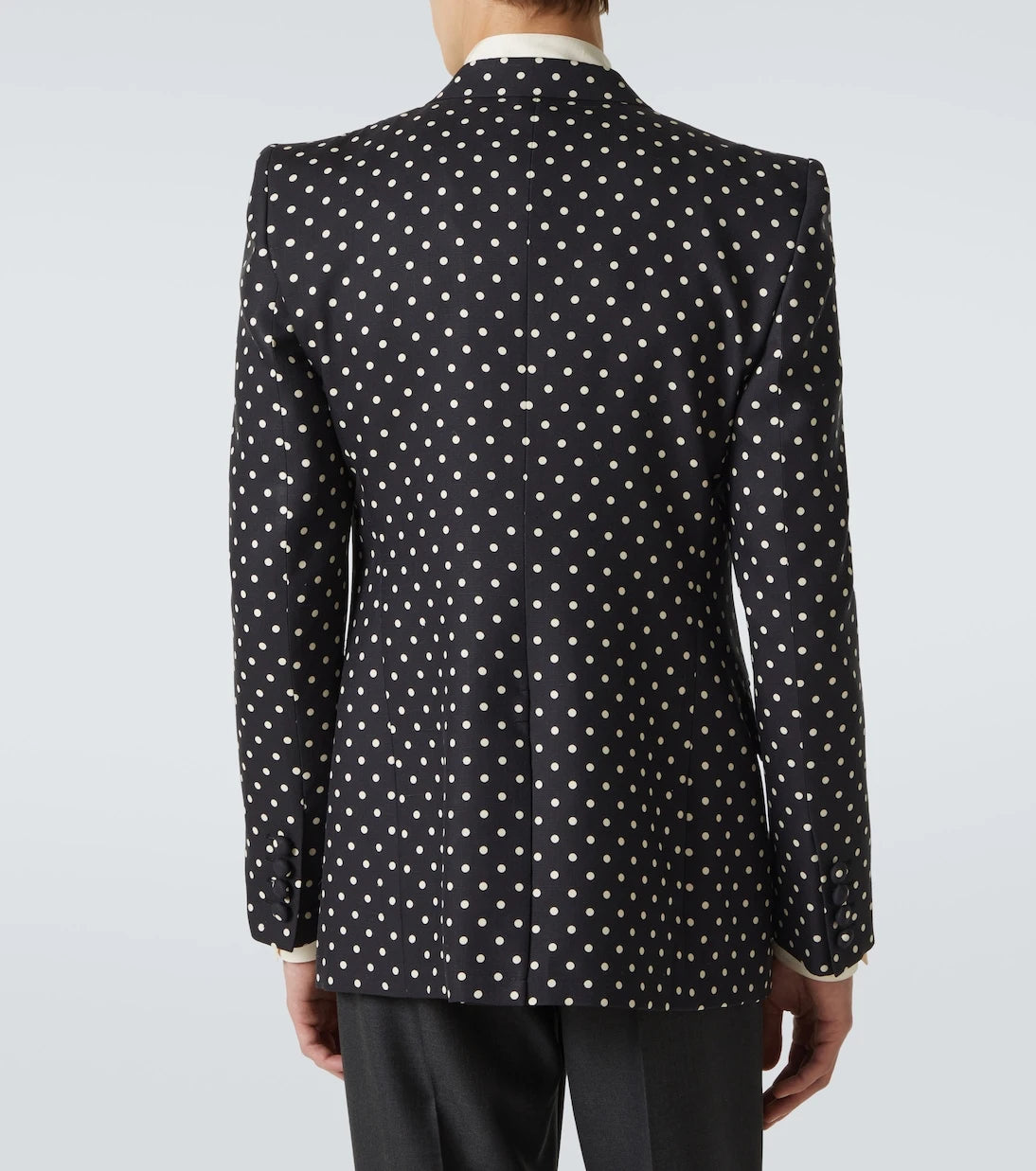 Valentino - Polka-dot silk blazer