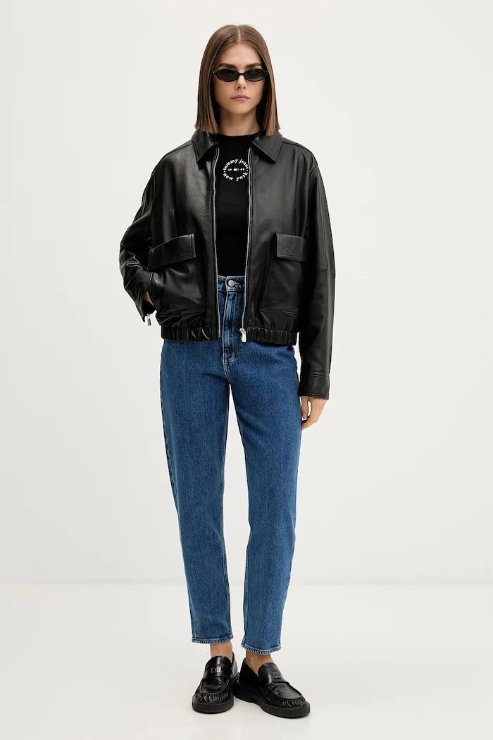Tommy Jeans дънки mom fit дамски