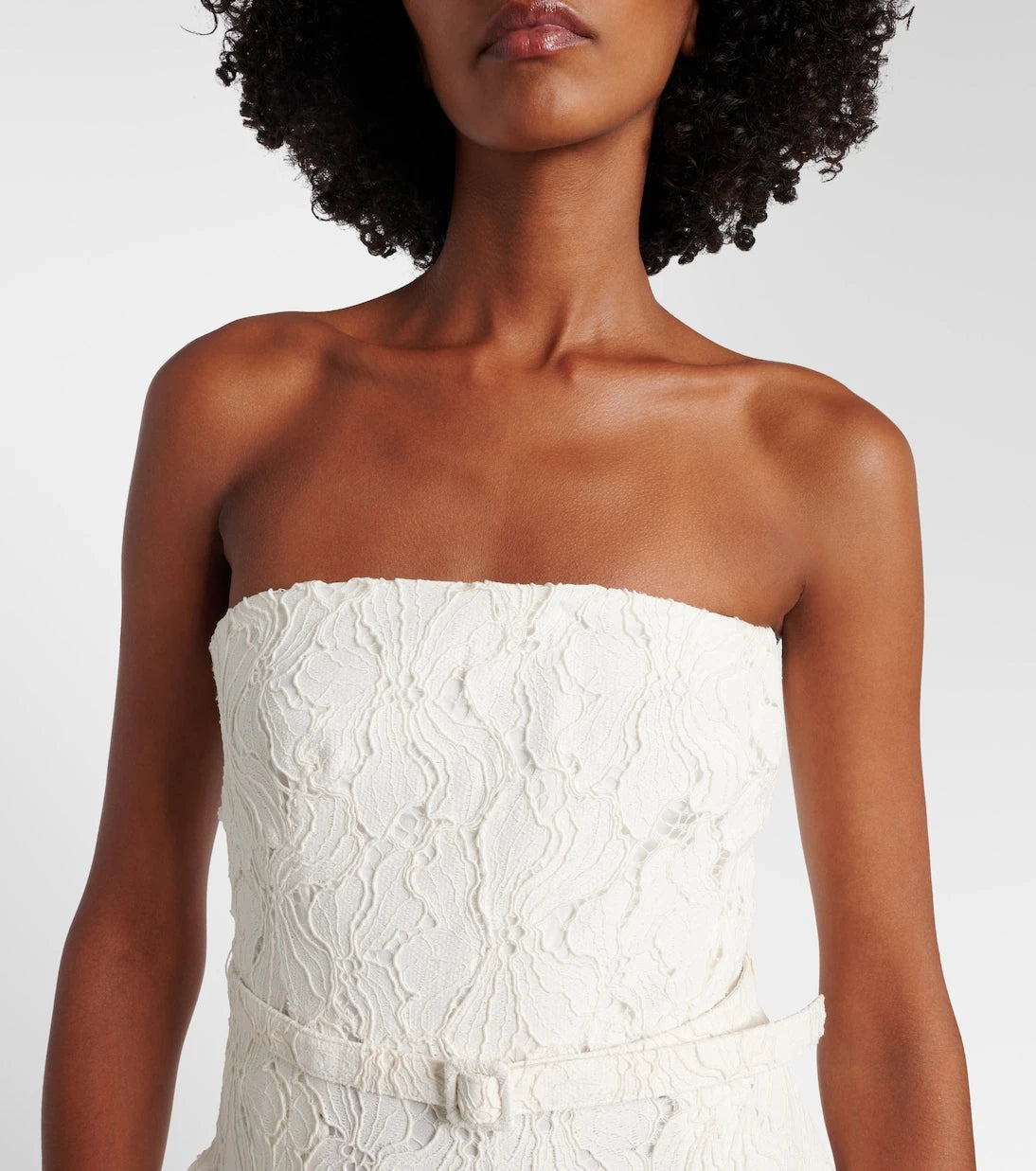 Simkhai - Rebecca strapless lace jumpsuit