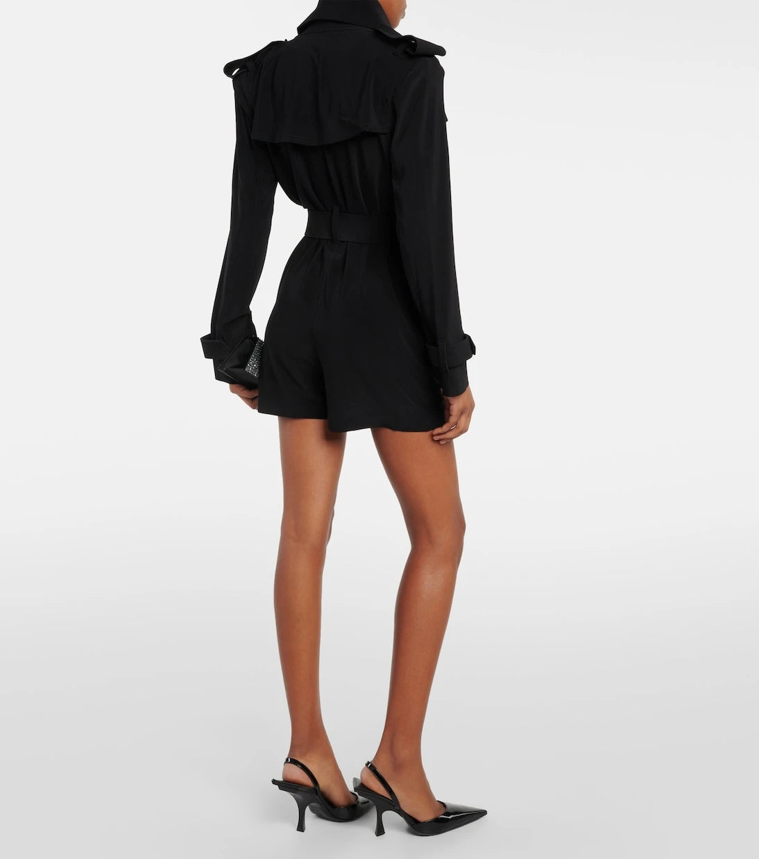 Norma Kamali - Jersey playsuit