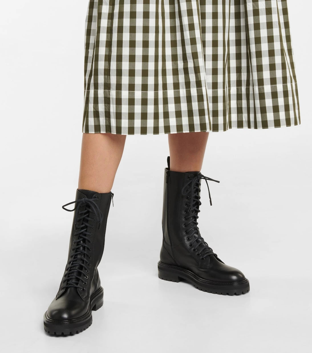 Jimmy Choo - Cora leather combat boots