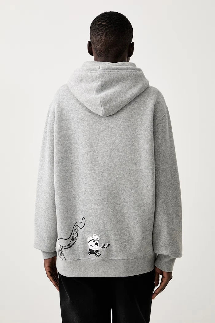 Converse x Minions & Monsters pamuklu kapüşonlu sweatshirt
