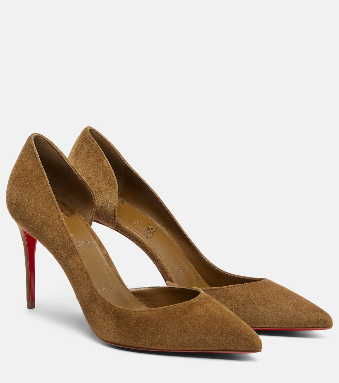 Christian Louboutin - Iriza 85 suede pumps