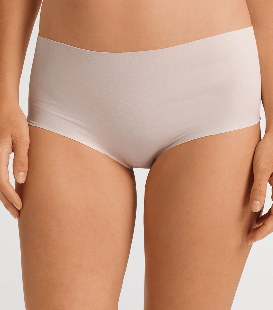 Nude Invisible Cotton Maxi Briefs