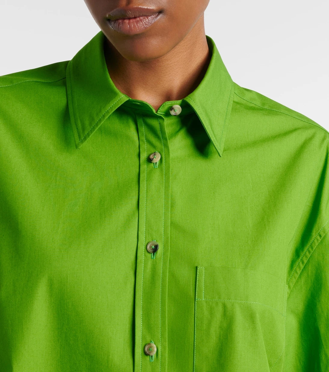 Khaite - Newton cotton poplin shirt