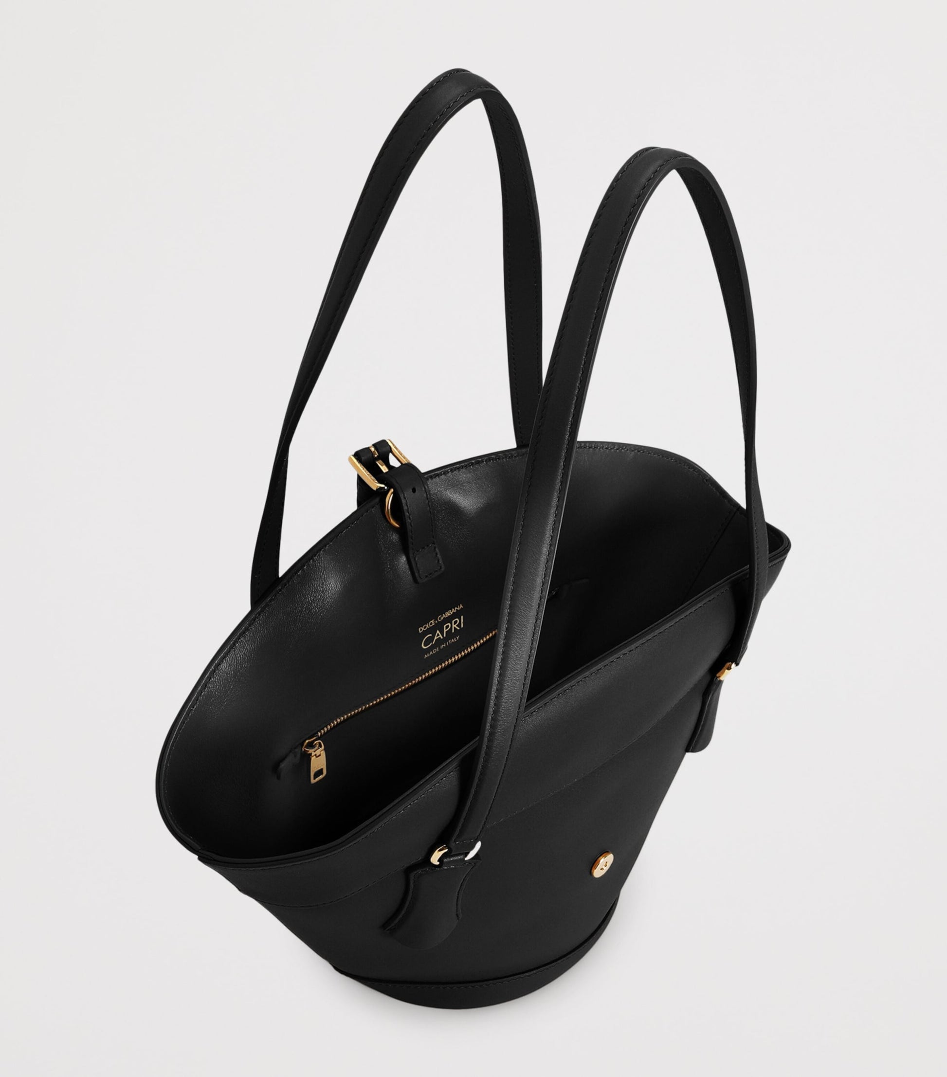 Dolce & Gabbana Leather Capri Shoulder Bag