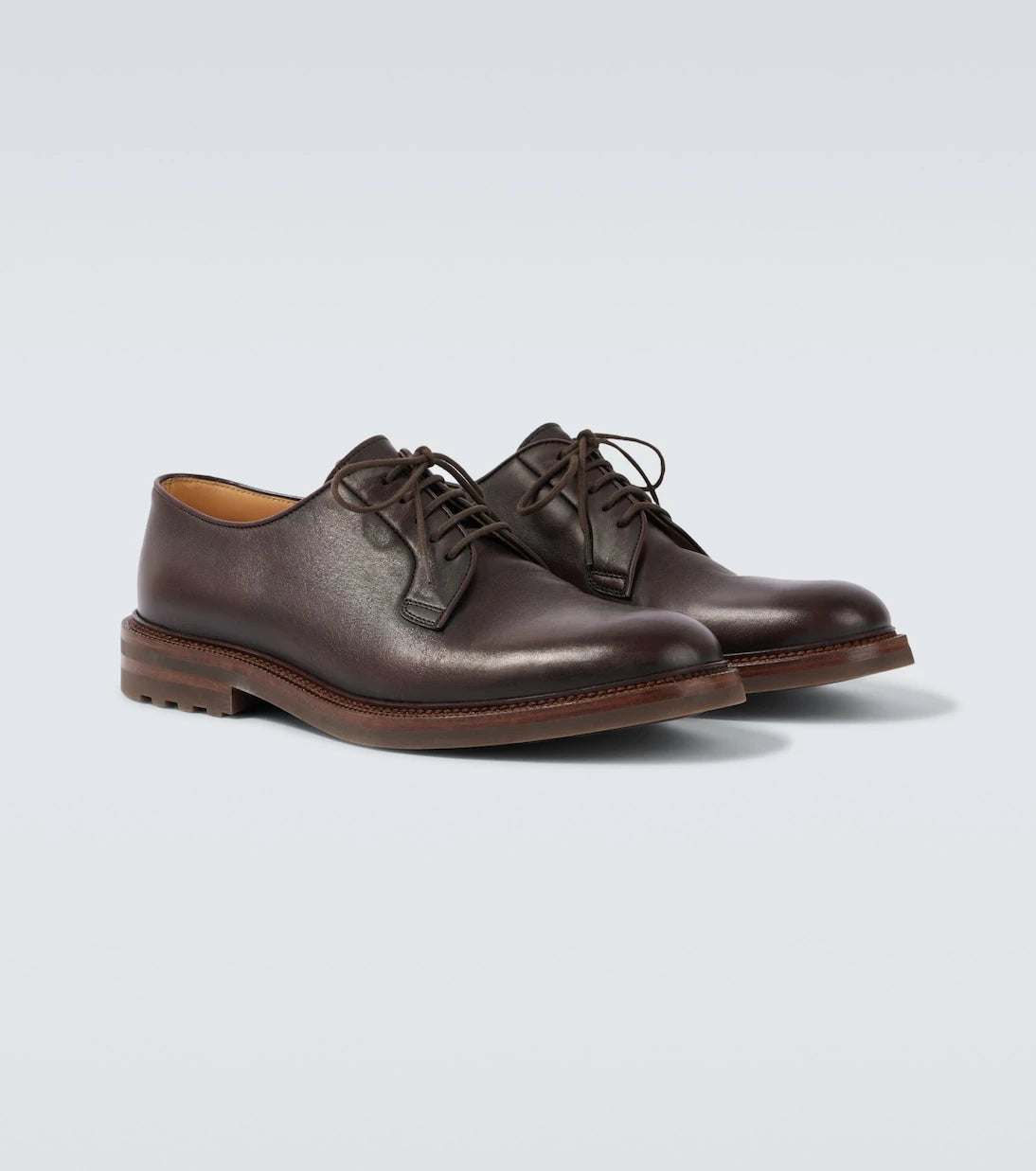 Brunello Cucinelli - Leather Derby shoes