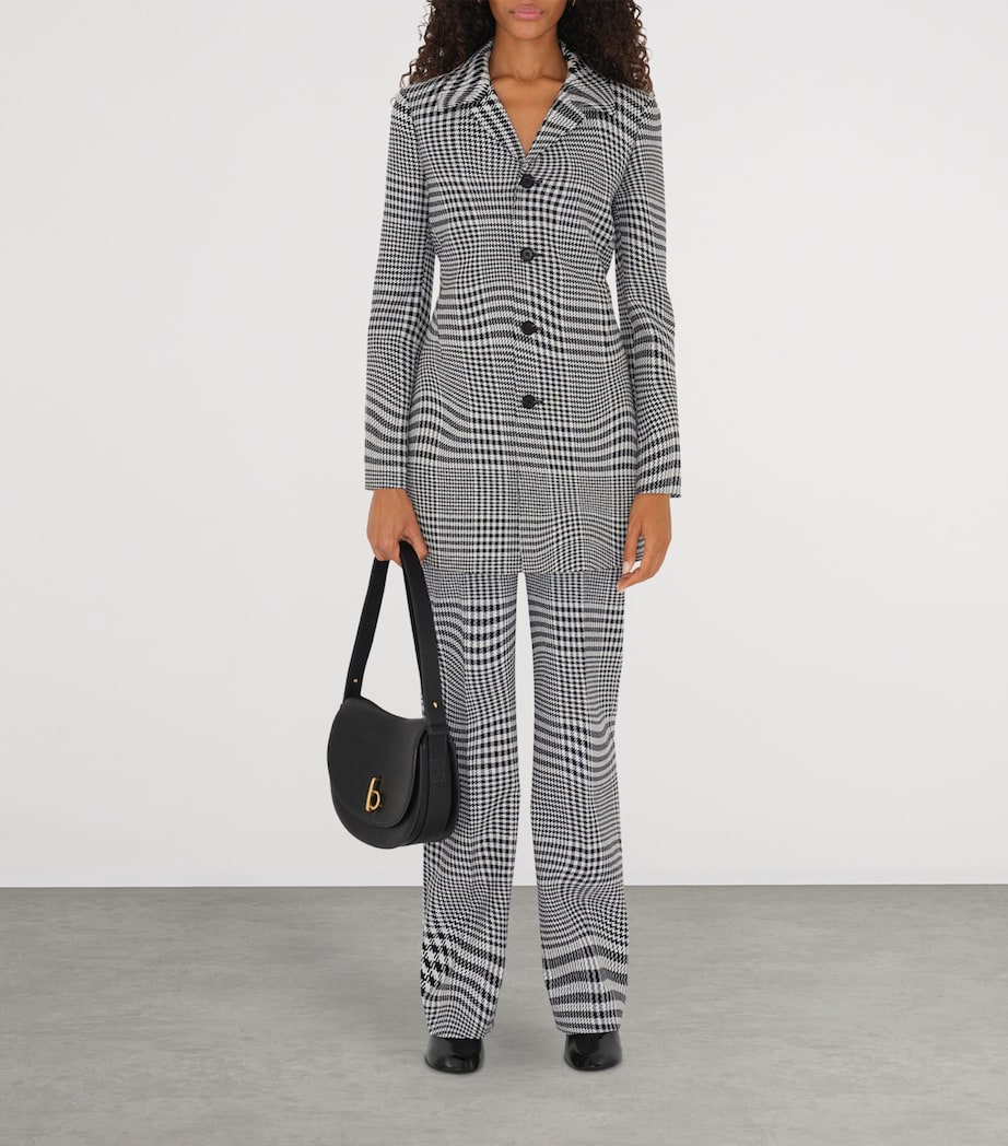 Black Leather Rocking Horse Bag