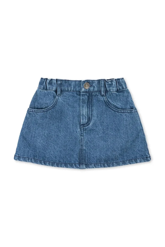 Konges Sløjd пола от деним MAGOT SKIRT GOTS