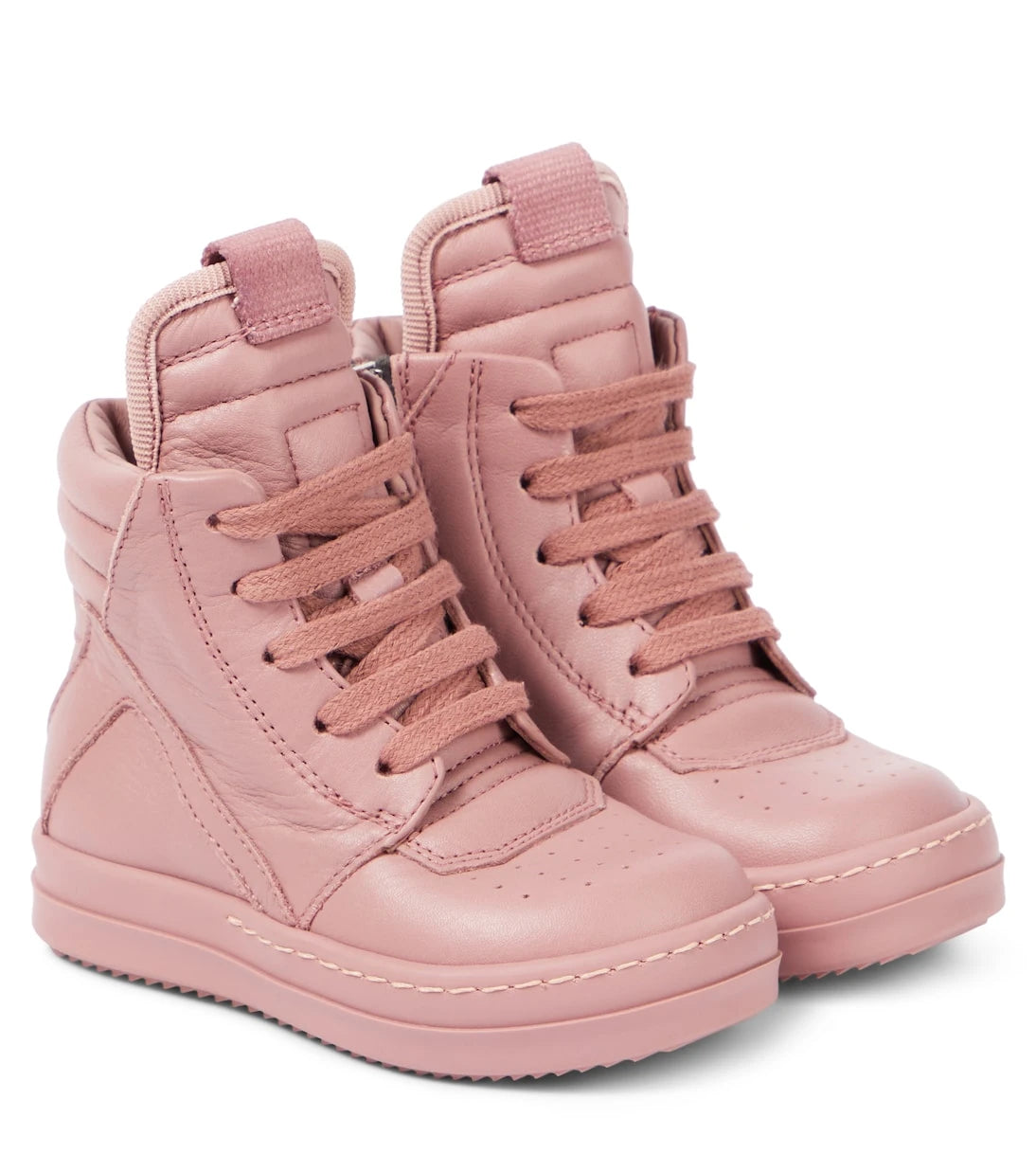Rick Owens Kids - Baby Geo leather sneakers