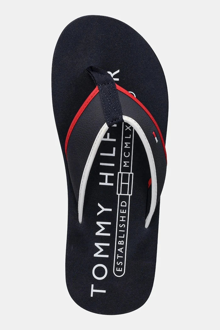 Tommy Hilfiger TUMBLE BEACH SANDAL Parmak Arası Terlik