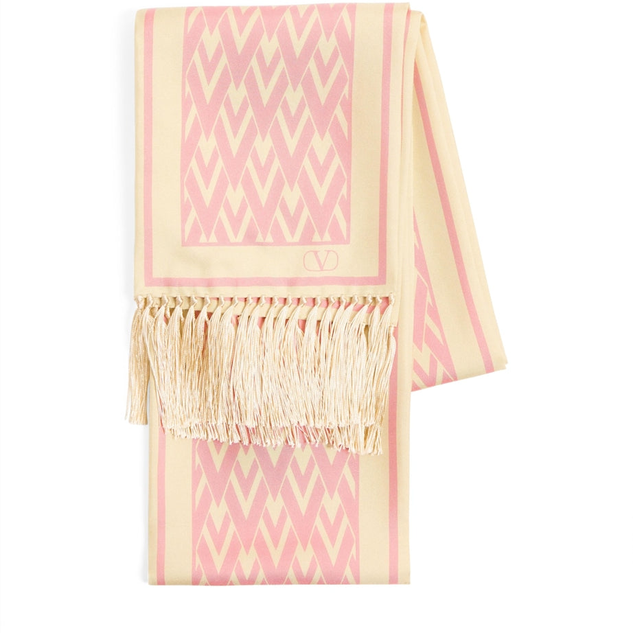 Valentino Garavani Multi Silk Printed Scarf