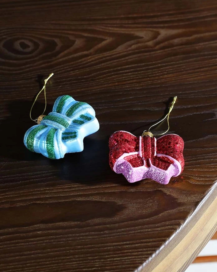 &k amsterdam Ornament Ribbon Red