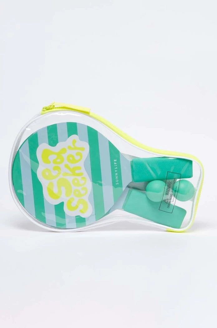 SunnyLife Sea Seeker Dip Dye Raket ve Plaj Topu Seti
