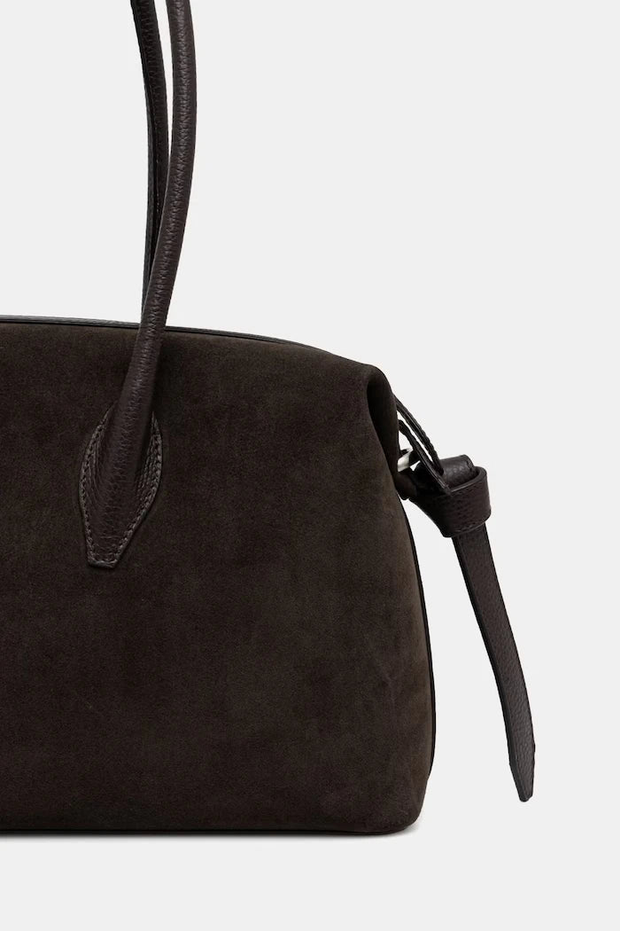 Yuzefi чанта tote дамска от велур BRIOCHE DUFFLE