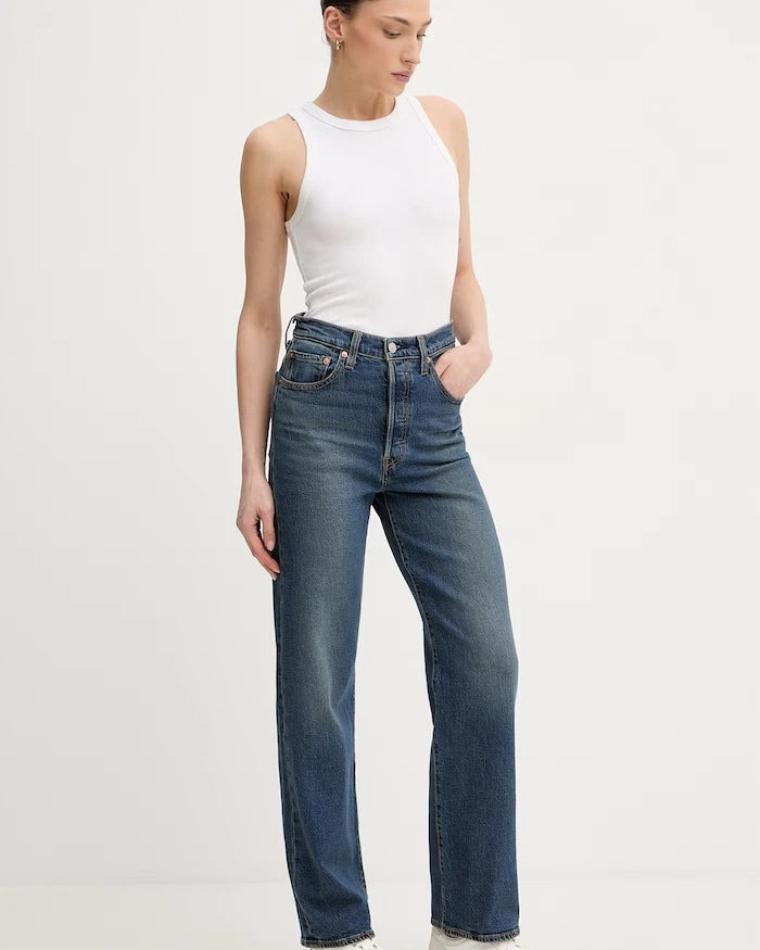 Levi's kadın straight jean RIBCAGE STRAIGHT ANKLE