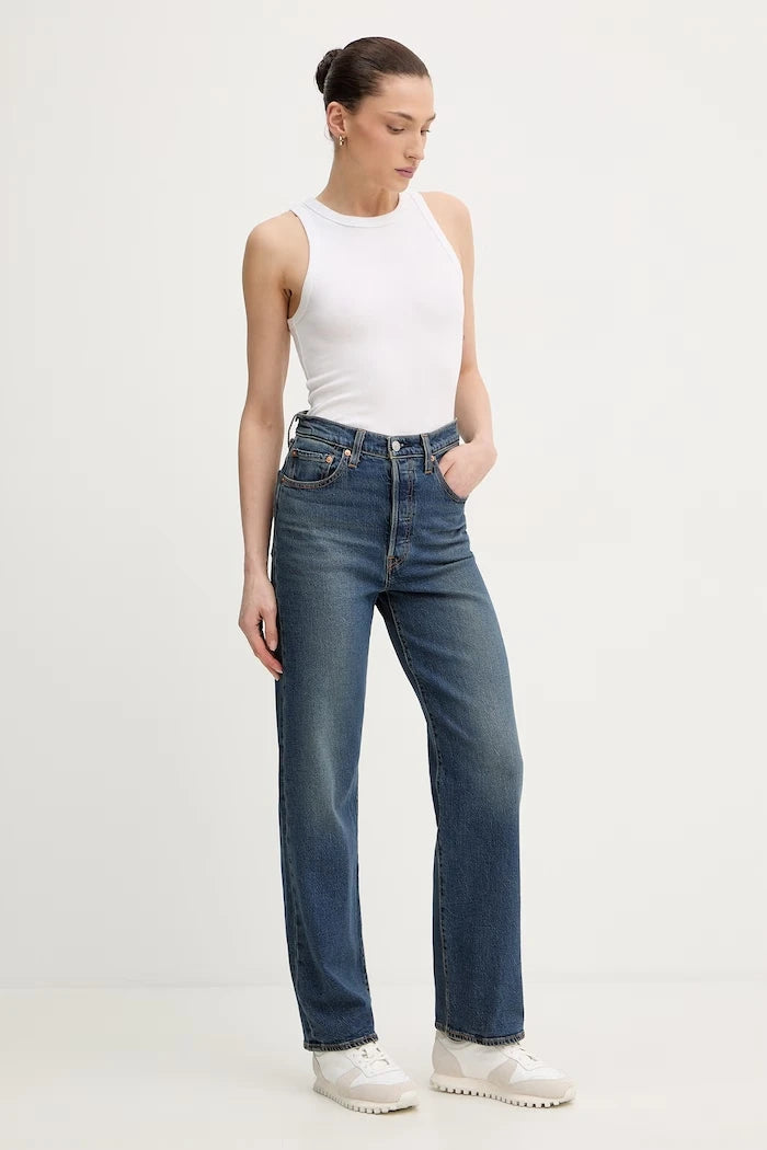 Levi's kadın straight jean RIBCAGE STRAIGHT ANKLE