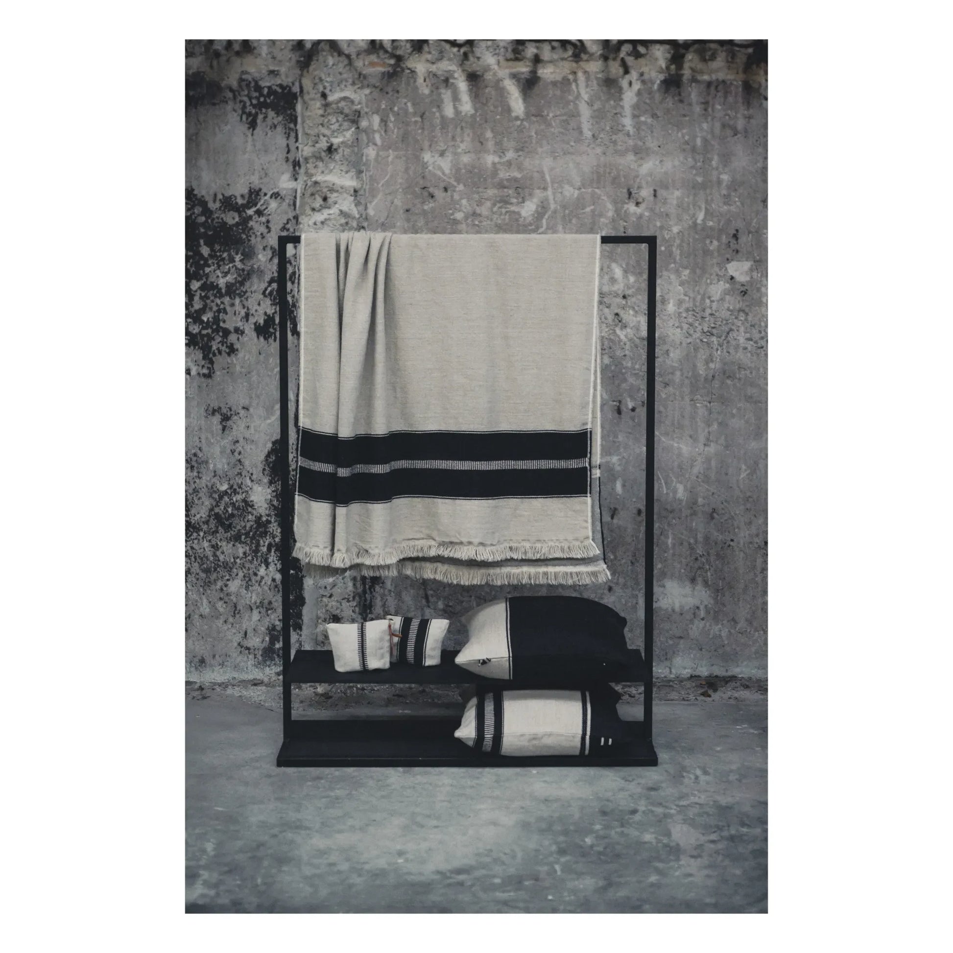 Libeco - Marshall Throw | Cream