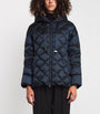 Blue Quilted Jacket