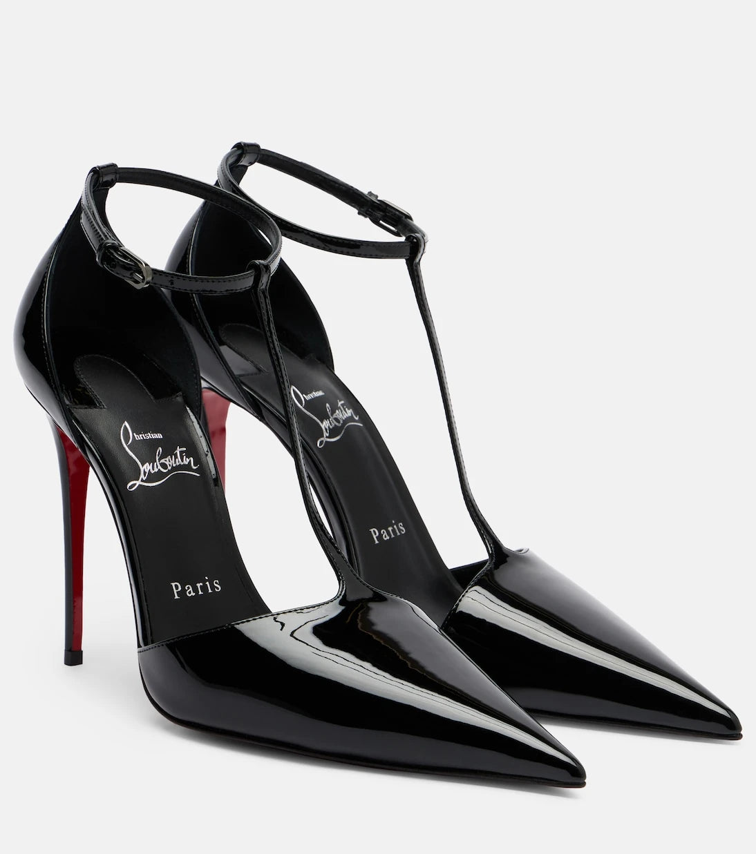 Christian Louboutin - Kate patent leather pumps