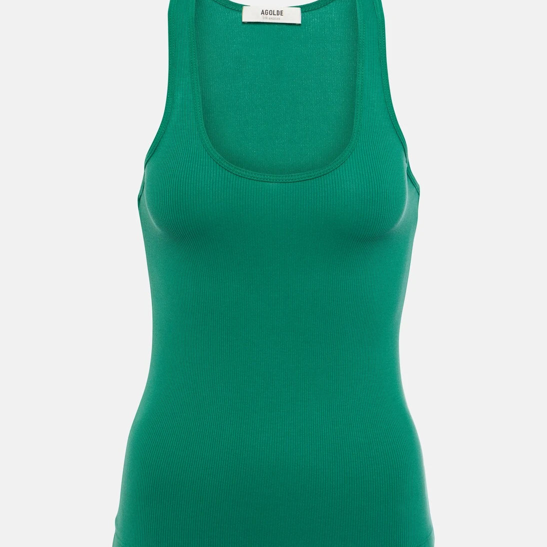 Agolde - Bianca ribbed-knit tank top
