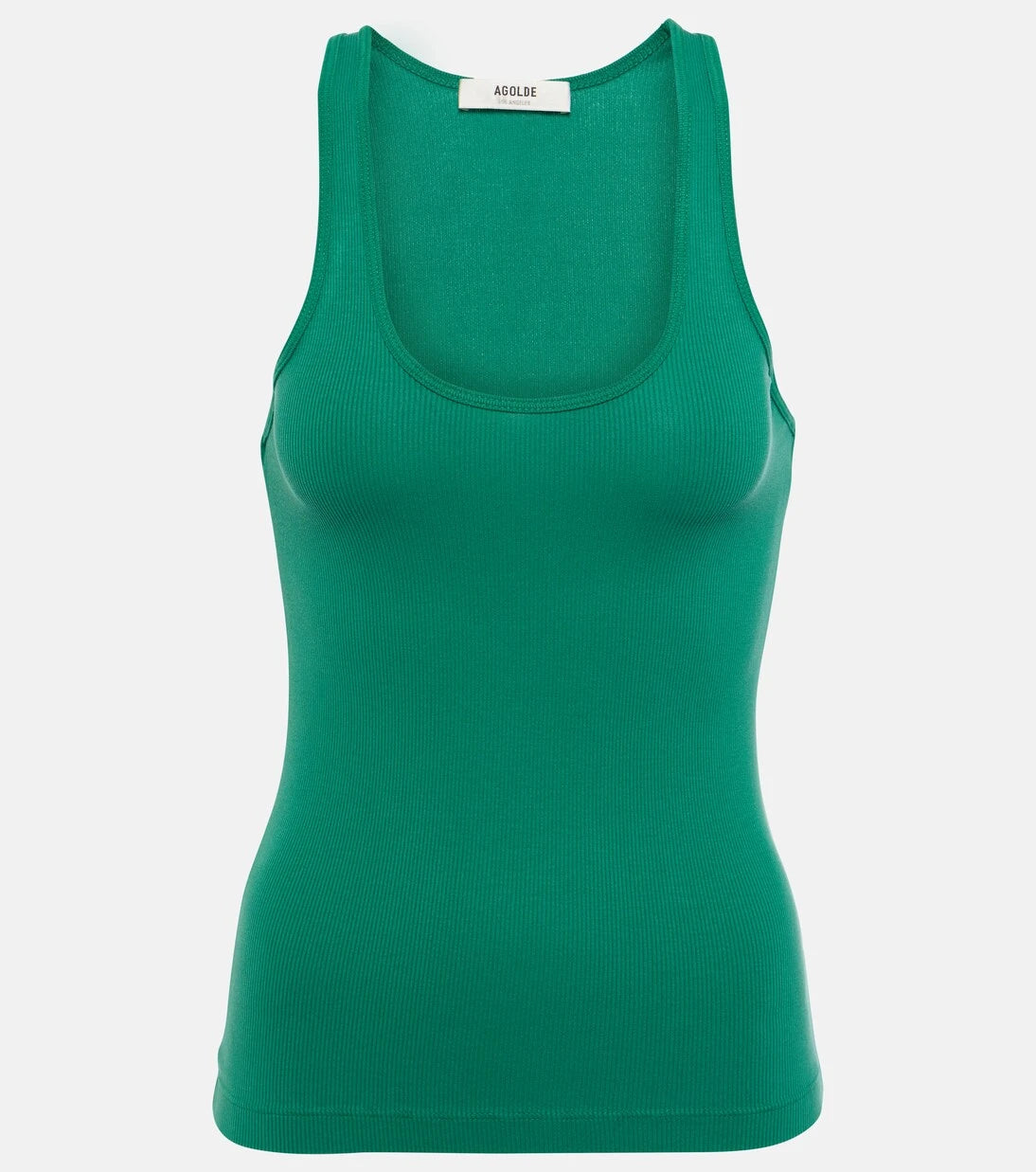 Agolde - Bianca ribbed-knit tank top