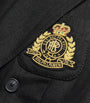 Polo Ralph Lauren Black Linen Woven Crest Sport Jacket