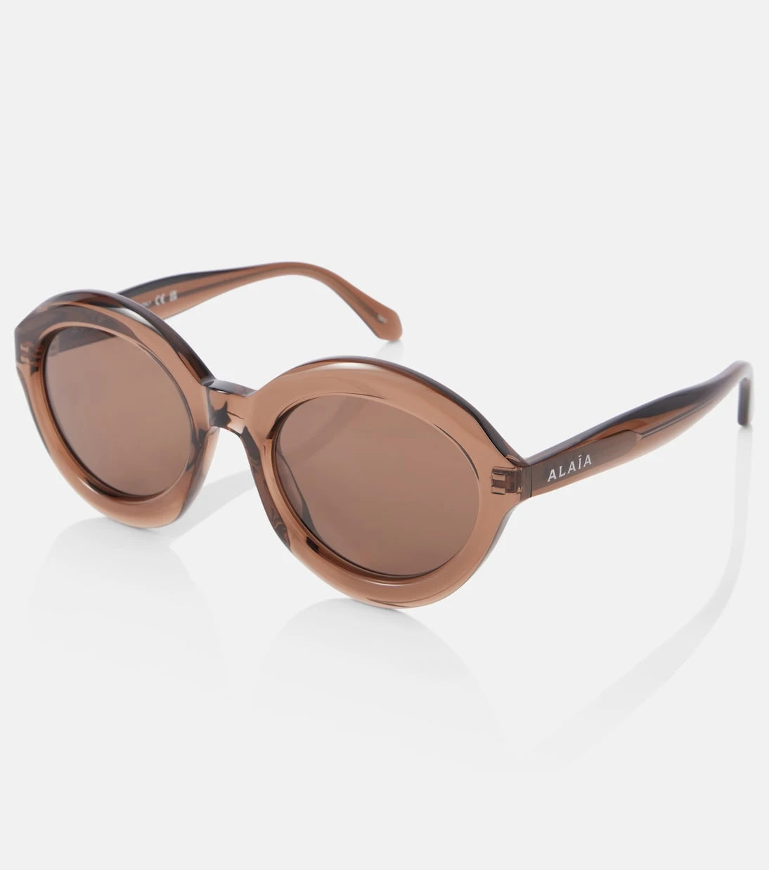 Alaïa - نظارات شمسية مستديرة
