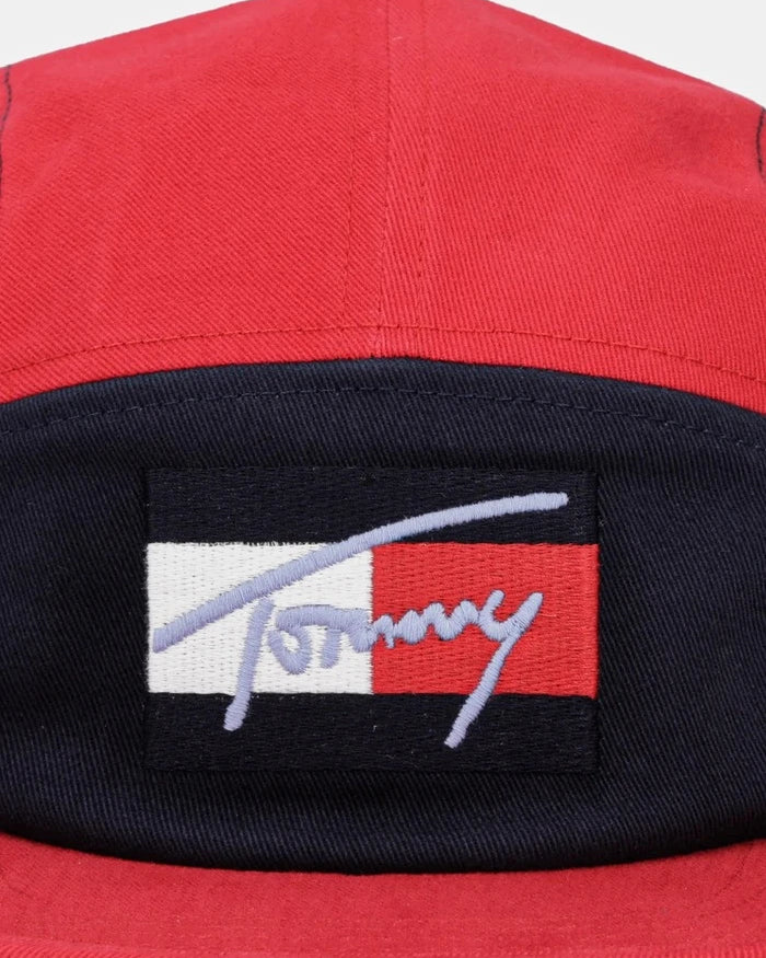 Tommy Hilfiger Çocuk Pamuklu Vizörlü Şapka