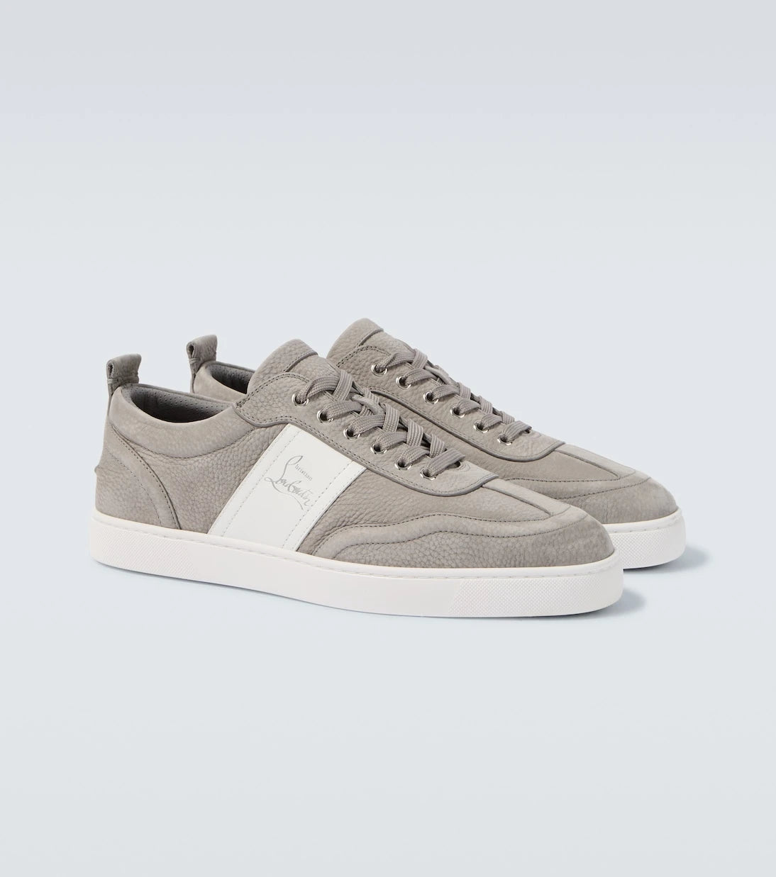 Christian Louboutin - Retero leather sneakers
