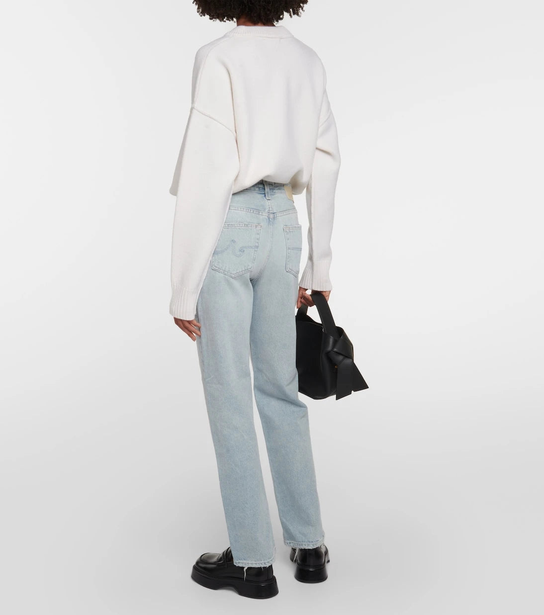 AG Jeans - x EmRata Clove mid-rise jeans
