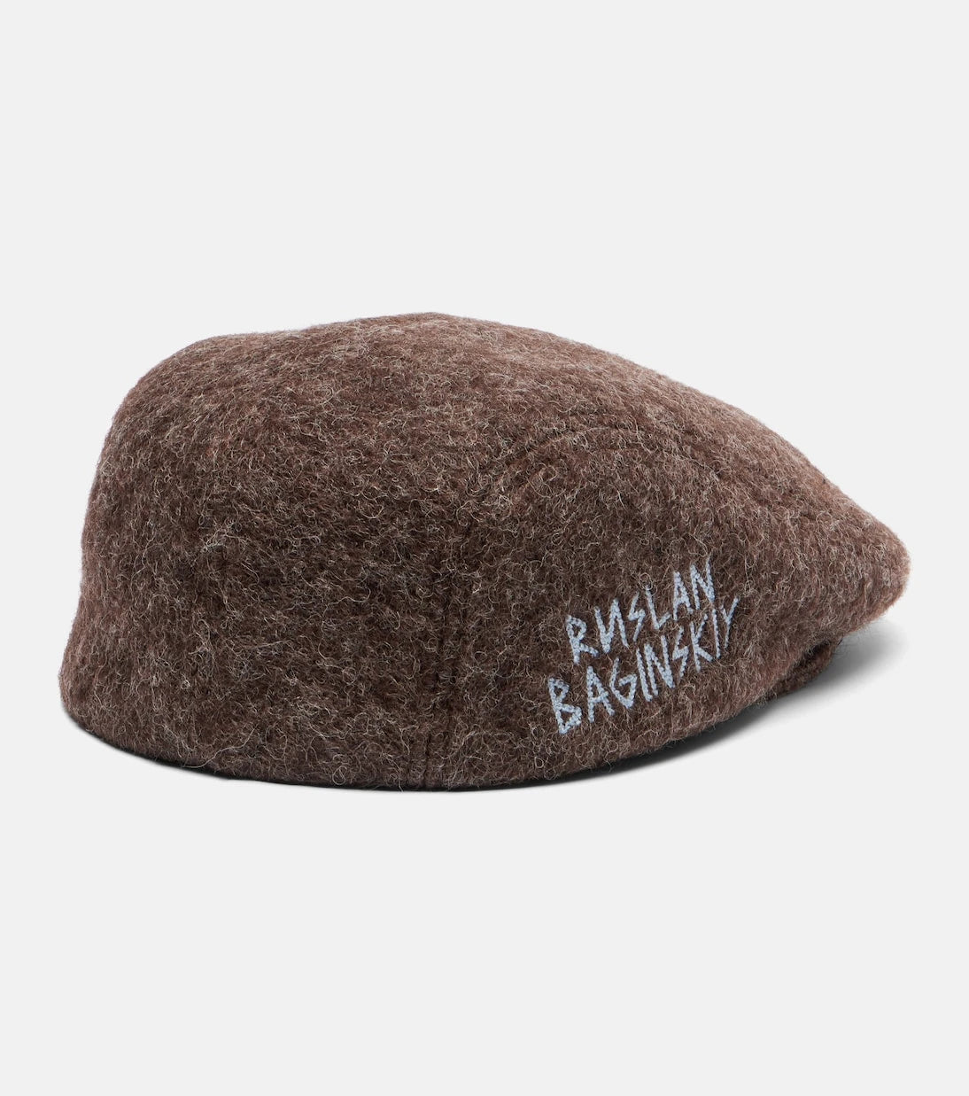 Ruslan Baginskiy - Logo wool-blend newsboy cap