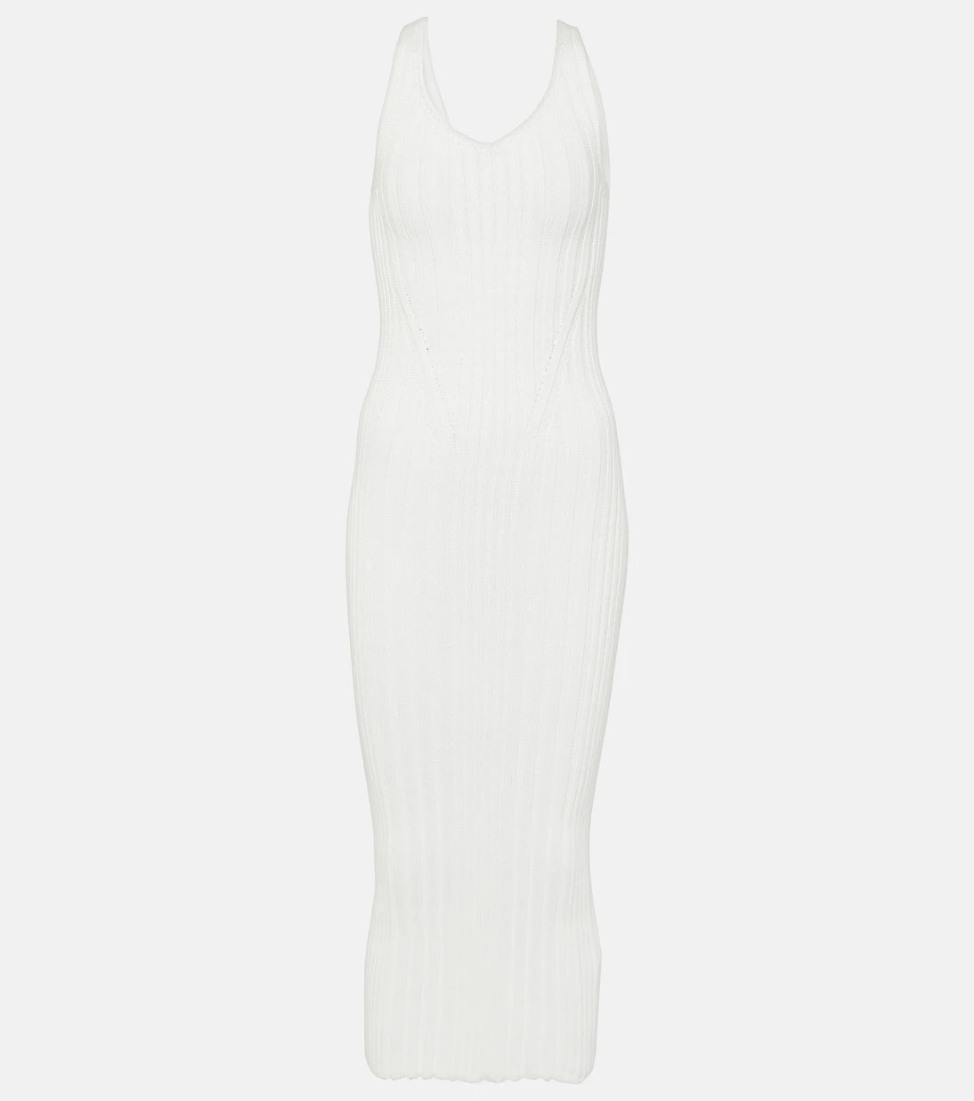 Khaite - Ottilie cotton-blend midi dress