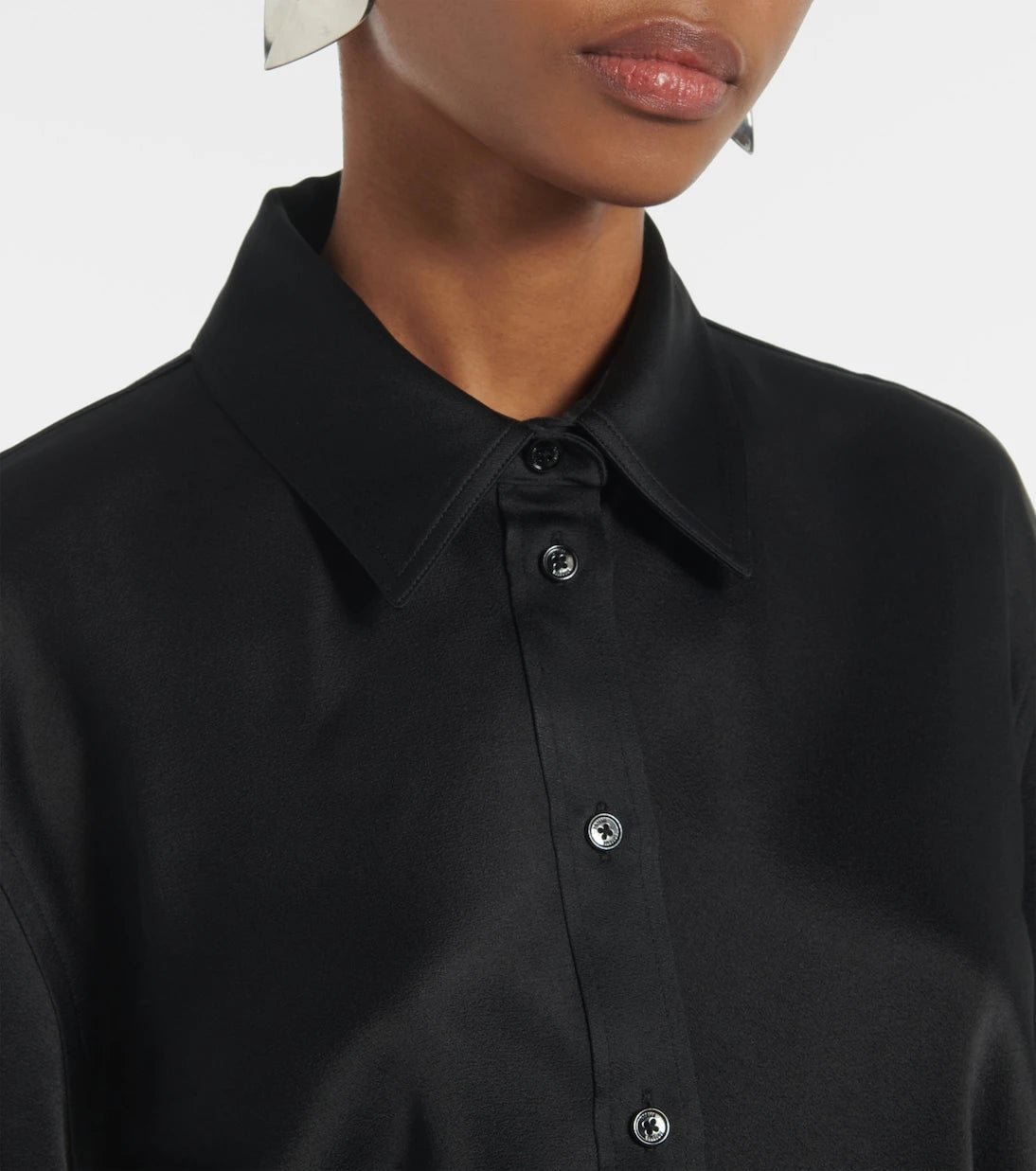 Toteme - Slouch satin shirt