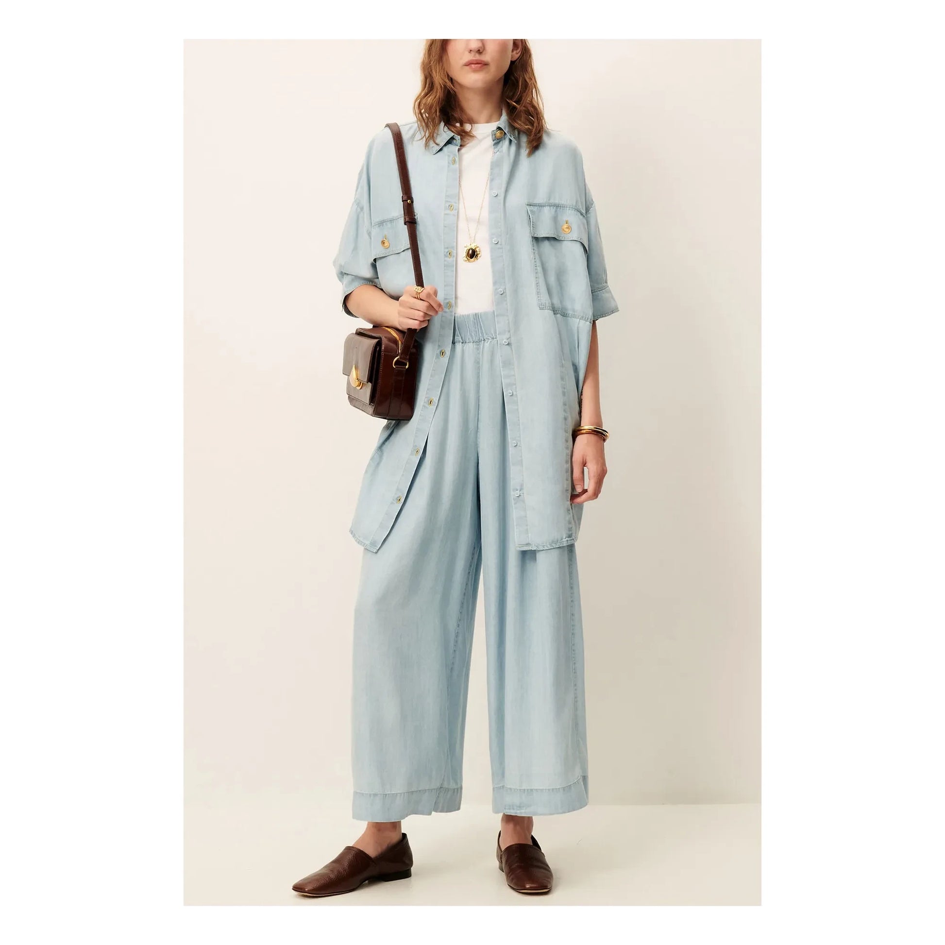 Sessùn - Islanim pants | Light blue